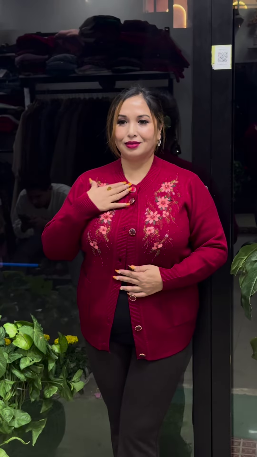 Embroidered Floral Cardigan β Elegant Warmth with Everyday Comfort πΈπ§₯ - Image 8