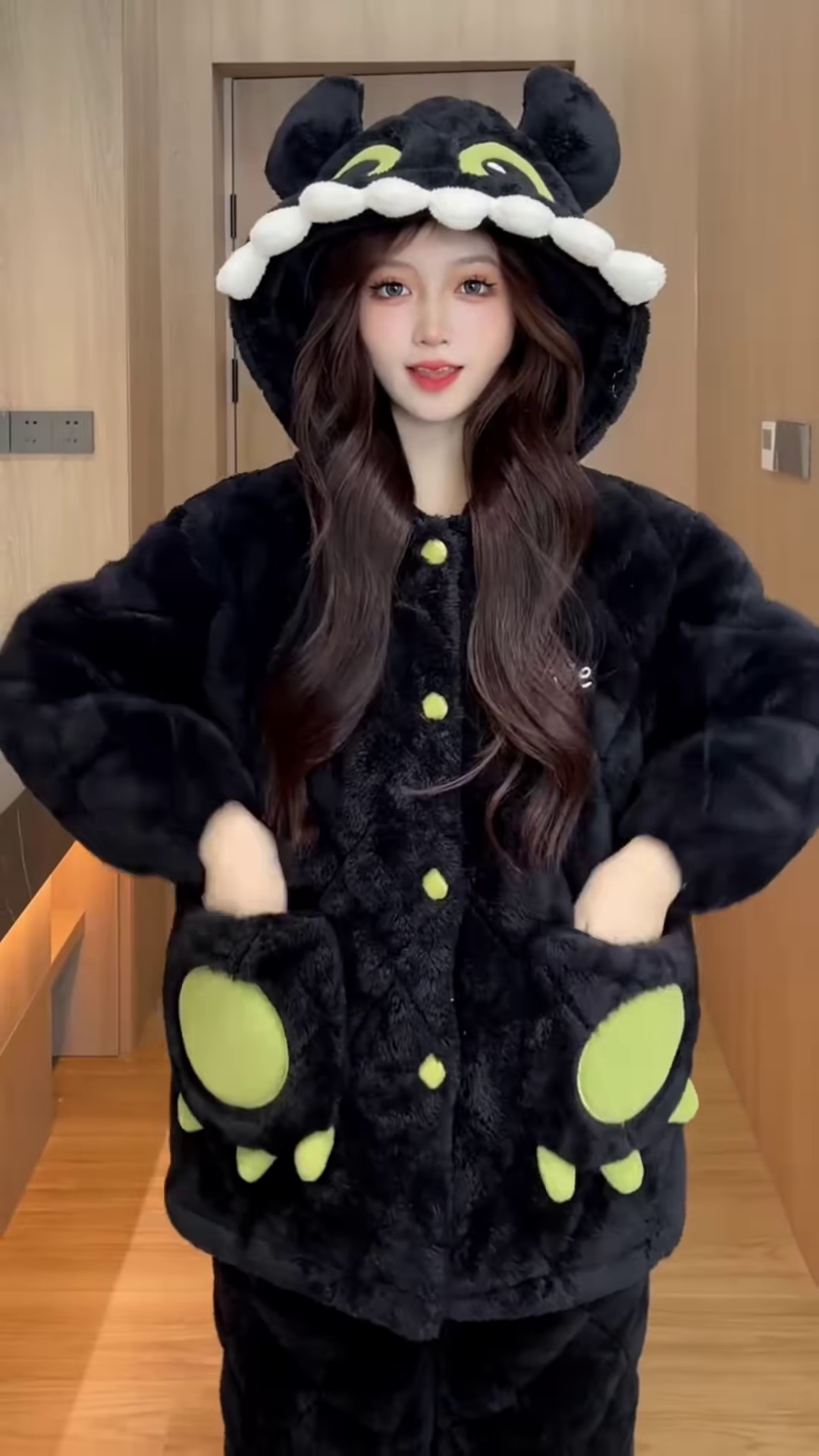 Cozy Character Loungewear Sets ๐ฉท Teddy & ๐ Dragon Variants for Ultimate Comfort