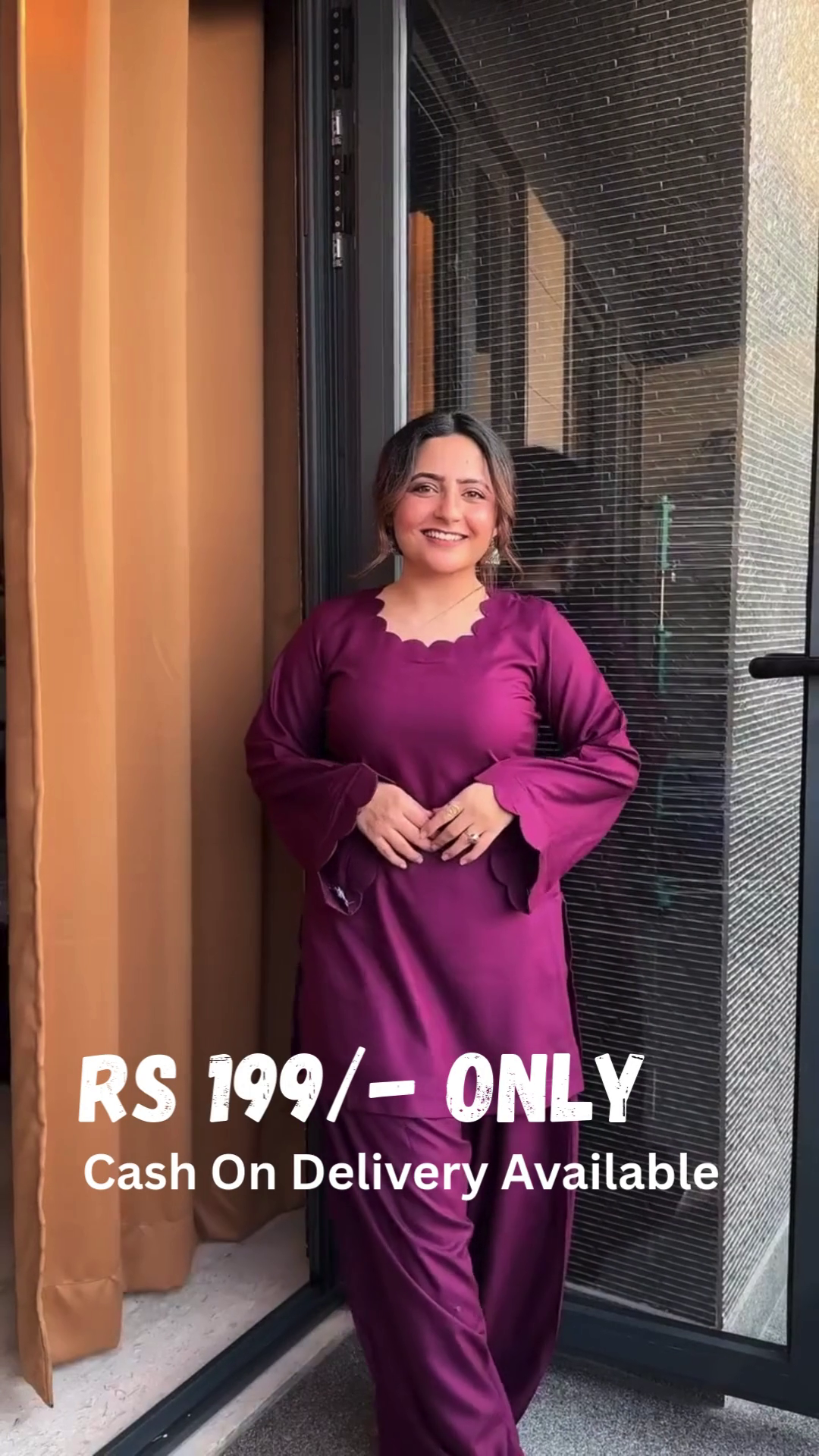 Elegant Green Satin Kurta Set – Luxe Comfort & Grace - Image 2